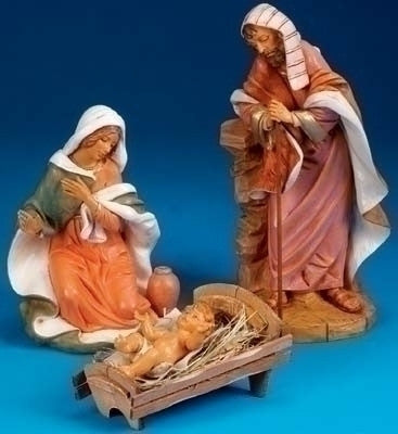 18" HOLY FAMILY, Fontanini, 51710