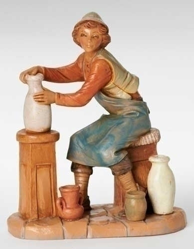 ANDREW, THE POTTER, 7.5", Fontanini, 52823