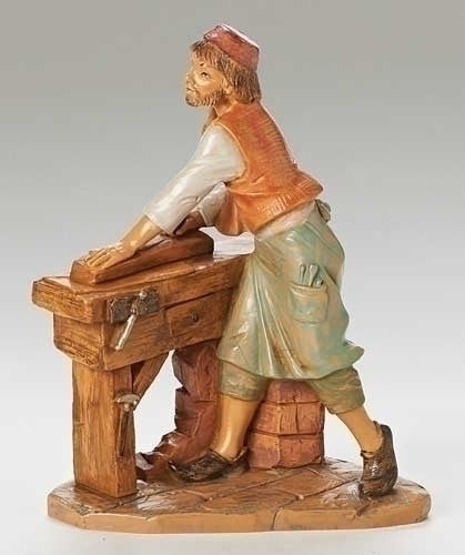 AMOS, CARPENTER, 7.5", Fontanini, 52859