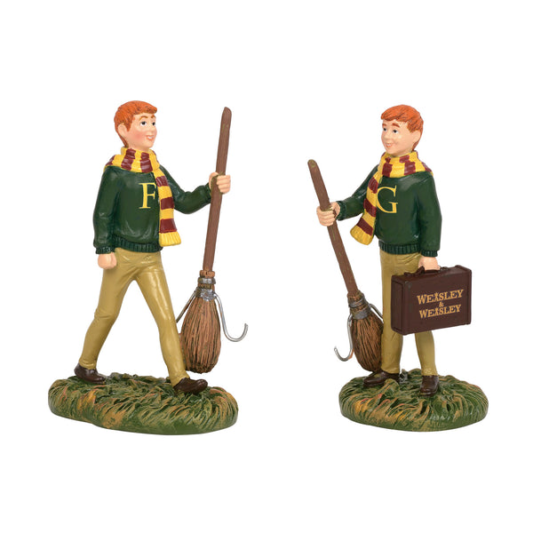 Harry Potter - Set baguettes magiques Weasley Twins - Figurine-Discount