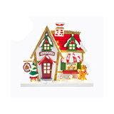 North Pole Buildings, 4 Assorted