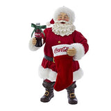 Fabriche Coca-Cola Santa with Coke bottle and stocking