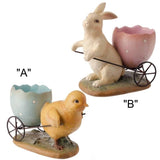 BUNNY or CHICK WITH WAGON