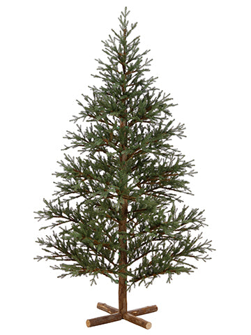 8'Hx60"D Angel Pine Tree Wood Trunk, YTA698-GR, AllState Floral