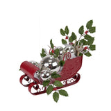 Sleigh with Silver Balls, Byers Choice, ZMS280S