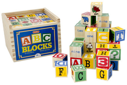 Alphabet Blocks 48 Pcs.