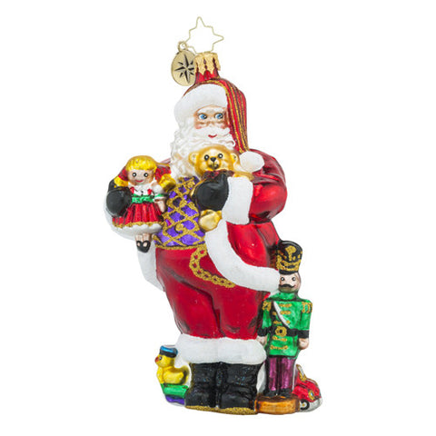 Radko, Nicholas Presents, Santa with Toys, 1018438