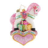 Radko, Pink Princess Pony, 1019233, Back