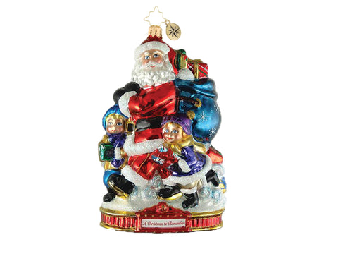 Radko,  Holiday Helpers Christmas Ornament, 1019589