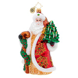 Magnificent Santa Ornament, 1019696, Christopher Radko