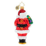 Nordmann Fir Santa Ornament, 1019783, Christopher Radko