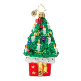Tree Gift Ornament Back, 1019886, Christopher Radko