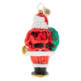 The Key to Christmas Cheer Ornament Back, 1020039, Christopher Radko
