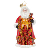 CR, Crimson-Clad Santa, 1020302, Christopher Radko
