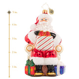 Santa's Lap Of Luxury, 1020606, Christopher Radko