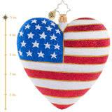 Heart Of America, 1020876, Christopher Radko 