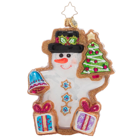 Gingerbread Snowman, 1021108, Radko