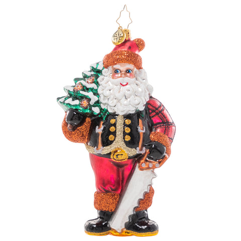 Winter Woodsman Santa, 1021308, Radko