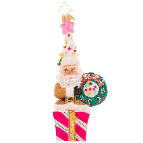  Christmas Confetti Santa, 1021314, Radko