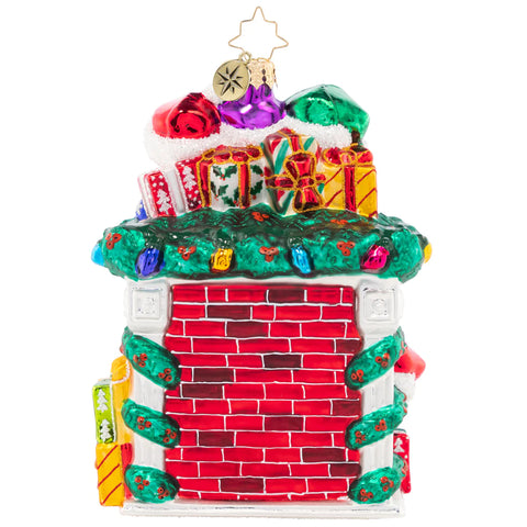  LEOGOR Multilayered Christmas Fireplace Art Kit