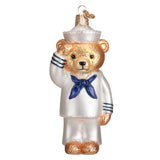 OWC Navy Bear Ornament, 12404