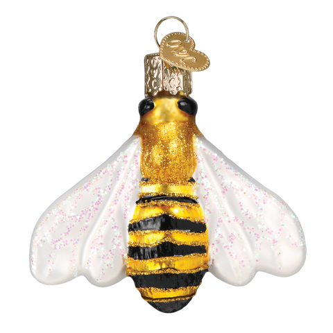 Old World Christmas Honey Bee Ornament, 12520