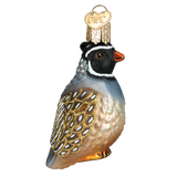 Old World Christmas Partridge Ornament, 16012