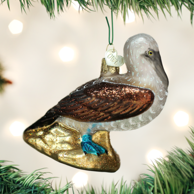 OWC Blue Footed Booby Ornament, 16113