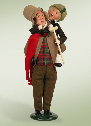 A Christmas Carol, "Bob Cratchit & Tiny Tim", Byers Choice, 209