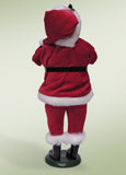 Red Velvet Santa, Byers Choice, 3161C Back