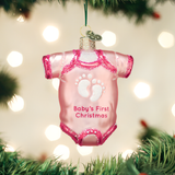 OWC Baby Onesie Ornament, 32338-39
