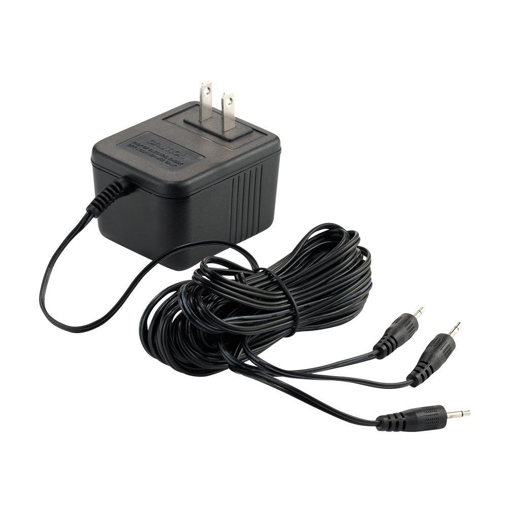 AC/DC Adapter for Lights, Accessories Black