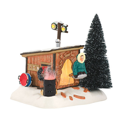  Christmas Vacation Griswold Sled Shack, 4042408, Snow Village
