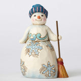 Jim Shore Wonderland Snowman /Broom