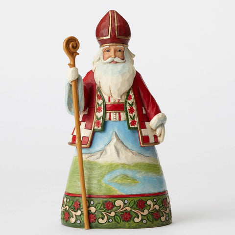 Jim Shore Swiss Santa santa Around the World