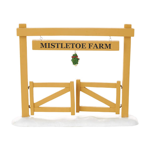 VA, Mistletoe Farm Gate Accessory, 4024242, Department 56