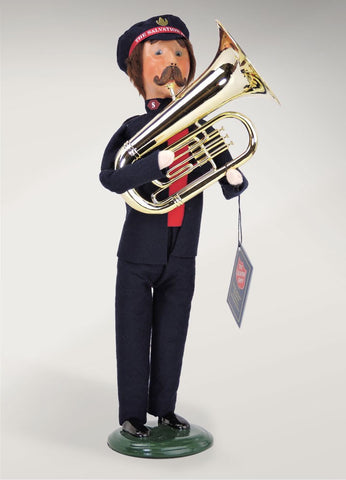 Salvation Army, Man with French Horn, Byers Choice, 4412D