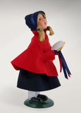Salvation Army, Girl, Byers Choice, 4413D, Side