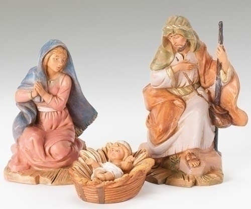 HOLY FAMILY FIG CENTENNIAL COLL, FONTANIN, 3PC ST 5", 51550