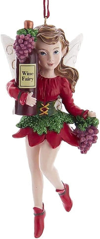 Wine Fairy [Red], E0407, Kurt Adler