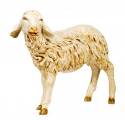 SHEEP W/HEAD TURNED 50", Fontanini, 52337