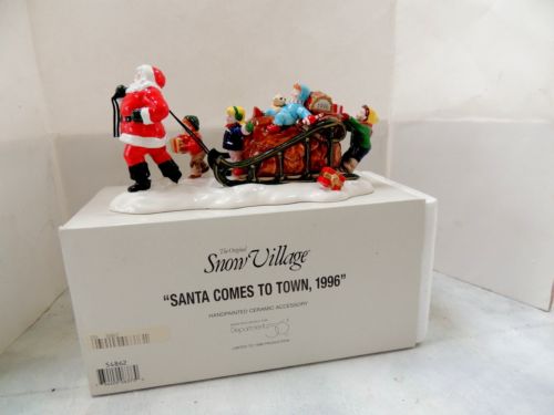 Santa Comes to Town 1996, Snow Village, 56.54862