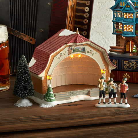 Wintergarten Cafe German Restaurant and Brew House 56.58948 DEPT 56  Christmas In The City Series NIB