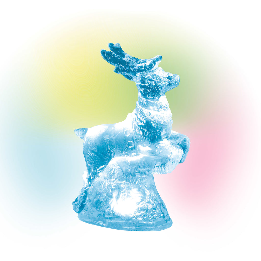 Lit Ice Castle Reindeer, 6003188, Department 56