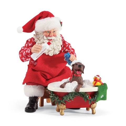 Santa and His Pets Splish Splash, 6003436, Possible Dreams