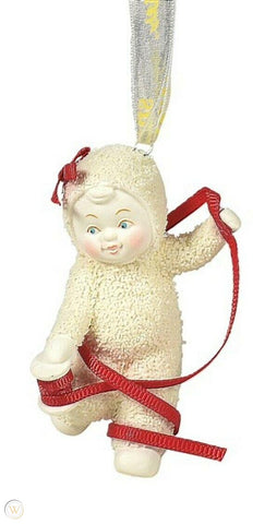 Momentarily Tied Up Ornament, 6005787, Snowbaby