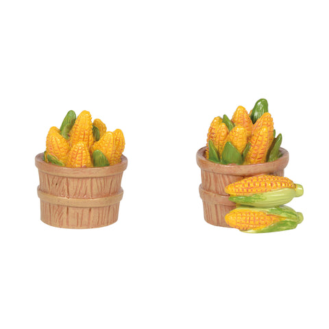 Harvest Collection, Baskets Of Corn, 6006812, Department 56