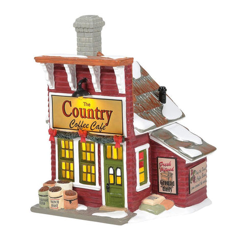 The Country Coffee Cafe, 6006977, Snow Village, Country Living