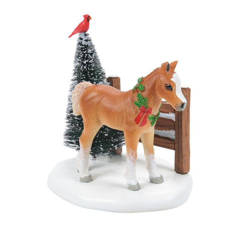 Cardinal Christmas Pony, 6007662, Department 56