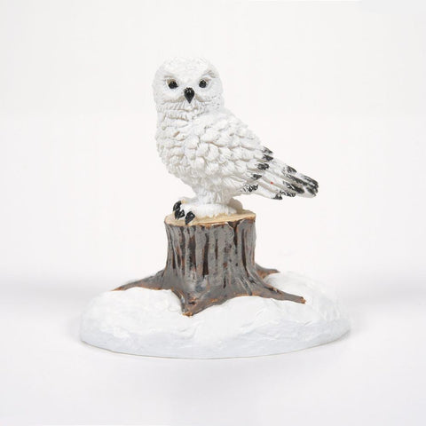 White Christmas Owl, 6007676. Department 56 